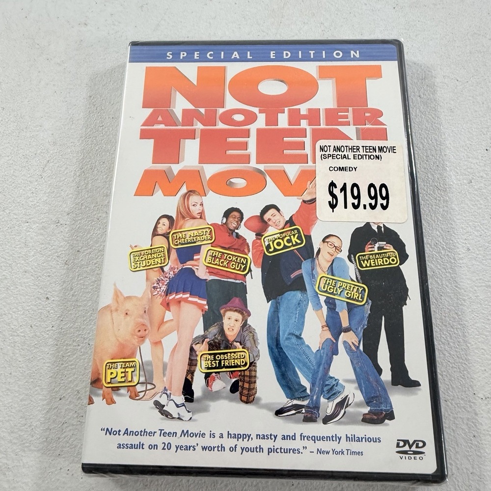 Not Another Teen Movie (DVD, 2002, Widescreen, Special‎ Edition) New Sealed